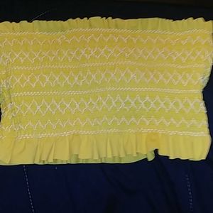 Tube top swimsuit top